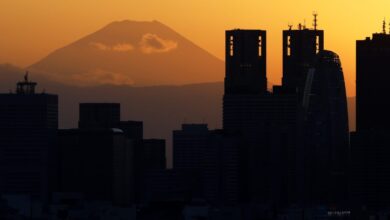 Japan’s economy grew by just 0.1% last year, despite strong exports in the final quarter