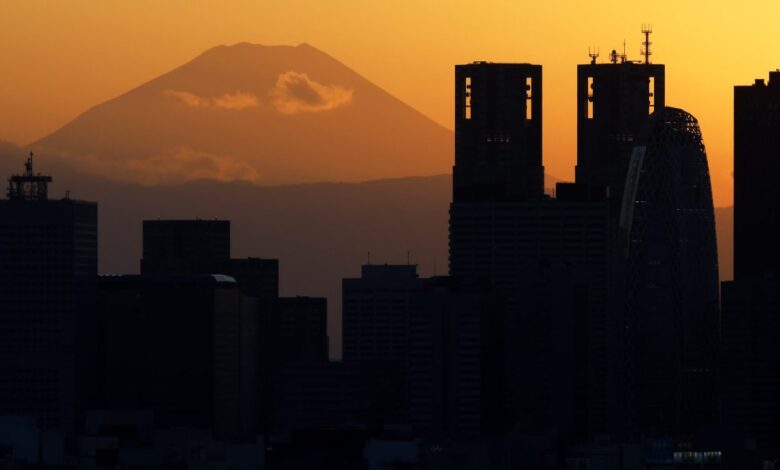 Japan’s economy grew by just 0.1% last year, despite strong exports in the final quarter